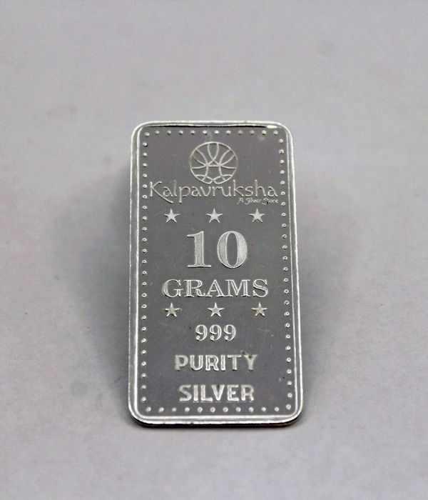 10gms Silver 999 Biscuit